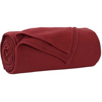 VIDAXL Coperta Rosso Bordeaux 240 X 220 Cm Panno VIDAXL Coperta Rosso Bordeaux 240 X 220 Cm Panno