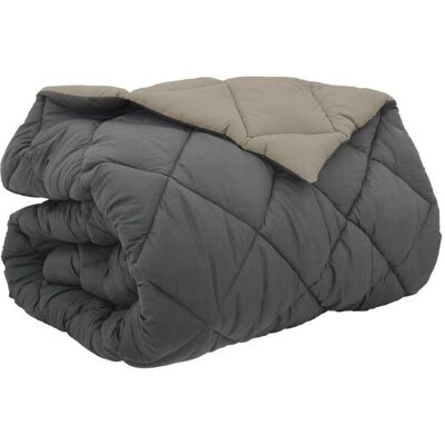 VIDAXL Duvet Invernale 240 X 260 Cm 450 Gsm Grigio Chiaro E Antracite VIDAXL Duvet Invernale 240 X 260 Cm 450 Gsm Grigio Chiaro E Antracite