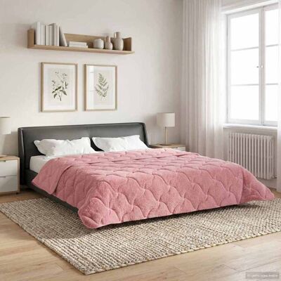 VIDAXL Piumino Letto Estivo 200 X 240 Cm Estate Rosa Traspirante VIDAXL Piumino Letto Estivo 200 X 240 Cm Estate Rosa Traspirante