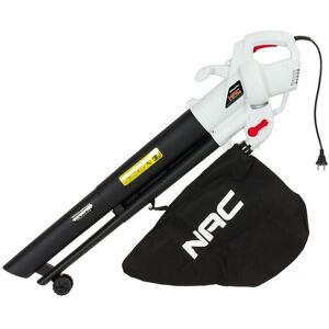 NAC NEW AMERICAN CONCEPT Aspirapolvere/soffiatore Per Foglie Con Trituratore Da 3200 W, 250 Km/h NAC NEW AMERICAN CONCEPT Aspirapolvere/soffiatore Per Foglie Con Trituratore Da 3200 W, 250 Km/h