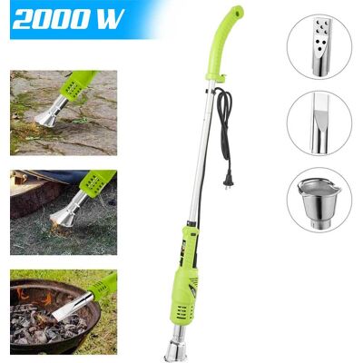 BAKAJI Bruciatore Erba Elettrico 2000w 230v Diserbante Termico Per Erbacce 50/600 Gradi BAKAJI Bruciatore Erba Elettrico 2000w 230v Diserbante Termico Per Erbacce 50/600 Gradi