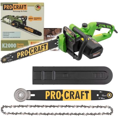 Procraft Motosega K2000 1800 Watt Lunghezza Di Taglio 406 Mm Procraft Motosega K2000 1800 Watt Lunghezza Di Taglio 406 Mm