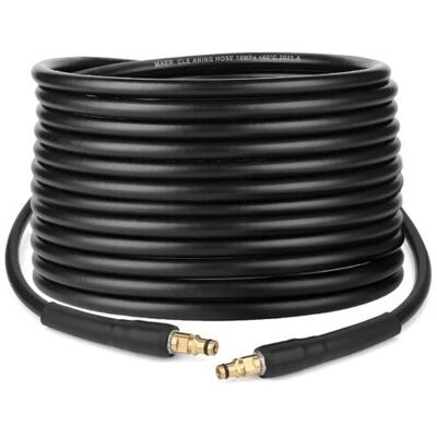 SCORPIO Tubo Flessibile A Innesto Rapido, Lungo 10 M, Per Idropulitrici Kärcher K2, K3, K4, K5, K6 E K7 – Guaina In Gomma Rinforzata – Resistenza Alla Pressione Di 2610 Psi SCORPIO Tubo Flessibile A Innesto Rapido, Lungo 10 M, Per Idropulitrici Kärcher K2, K3, K4, K5, K6 E K7 – Guaina In Gomma Rinforzata – Resistenza Alla Pressione Di 2610 Psi