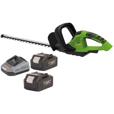 Procraft Tagliasiepi A Batteria Pza24bb 20 V 510 Mm Brushless + 2 Batterie Da 4,0 Ah + Caricabatterie Procraft Tagliasiepi A Batteria Pza24bb 20 V 510 Mm Brushless + 2 Batterie Da 4,0 Ah + Caricabatterie