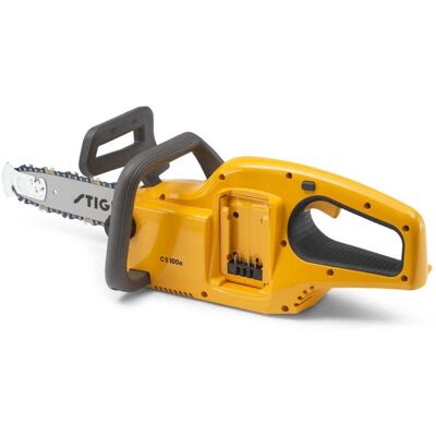 Stiga Cs 100e Motosega A Batteria, 20 V, 25 Cm, 700 W – Freno Inerziale, Tensionamento Rapido Catena – Giardinaggio Domestico, Batt. Non Incl. Stiga Cs 100e Motosega A Batteria, 20 V, 25 Cm, 700 W – Freno Inerziale, Tensionamento Rapido Catena – Giardinaggio Domestico, Batt. Non Incl.