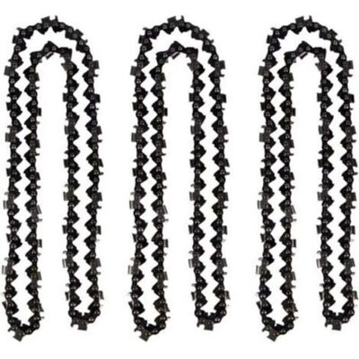 BRAST Set Di 3 Catene Per Motosega, 50 Cm, 1,5 Mm (0,325 Pollici), 76 Maglie Motrici – Compatibili Con Timberpro 62cc, Hyundai E Altre. BRAST Set Di 3 Catene Per Motosega, 50 Cm, 1,5 Mm (0,325 Pollici), 76 Maglie Motrici – Compatibili Con Timberpro 62cc, Hyundai E Altre.