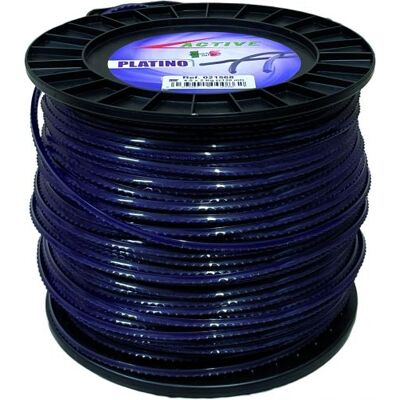 Active 1rotolo Filo Professionale 'platino' Mm 4,0 Mt 120 - Seghettato (bobina) Active 1rotolo Filo Professionale 'platino' Mm 4,0 Mt 120 - Seghettato (bobina)
