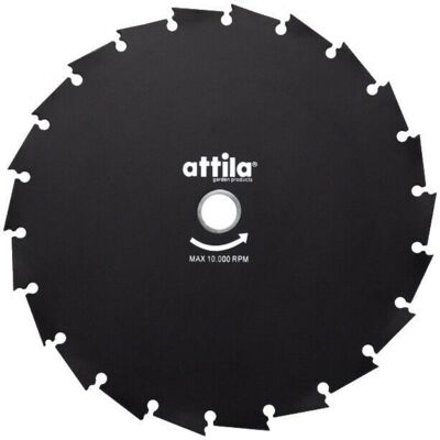 ATTILA - Disco Lama 22 Denti Decespugliatore In Acciaio Macinatore Spine Rovi Affilabile ATTILA - Disco Lama 22 Denti Decespugliatore In Acciaio Macinatore Spine Rovi Affilabile