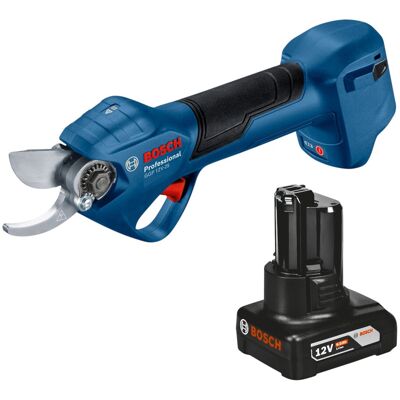 Bosch Ggp 12v-25 Forbici Da Giardino A Batteria 12 V 25 Mm Brushless + 1x Batteria 6,0 Ah - Senza Caricabatterie Bosch Ggp 12v-25 Forbici Da Giardino A Batteria 12 V 25 Mm Brushless + 1x Batteria 6,0 Ah - Senza Caricabatterie