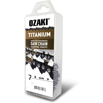 Ozaki Motosega Zk325sc50ti-e49 Catena Semi Quadrata Titanio 49 Maglie Ozaki Motosega Zk325sc50ti-e49 Catena Semi Quadrata Titanio 49 Maglie