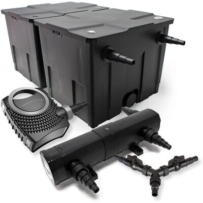 SUNSUN Set Filtro 60.000l Chiarificatore 18w Pompa Neo8000 70w SUNSUN Set Filtro 60.000l Chiarificatore 18w Pompa Neo8000 70w