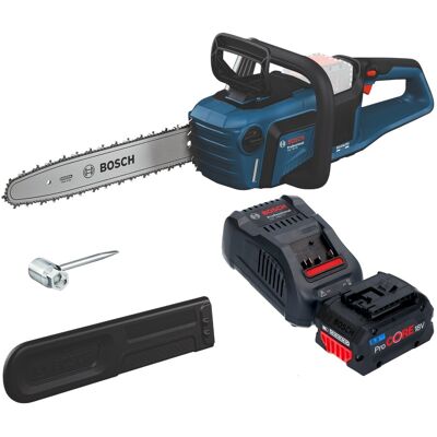 Bosch Gke18v-40 Motosega Professionale A Batteria 18 V 40 Cm Senza Spazzole + 1x Batteria Procore 8,0 Ah + Caricabatterie Bosch Gke18v-40 Motosega Professionale A Batteria 18 V 40 Cm Senza Spazzole + 1x Batteria Procore 8,0 Ah + Caricabatterie