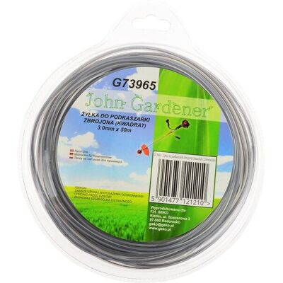 IMPORT Filo Per Decespugliatore Rinforzato (quadrato) 3,0 Mm X 50 M (20) IMPORT Filo Per Decespugliatore Rinforzato (quadrato) 3,0 Mm X 50 M (20)