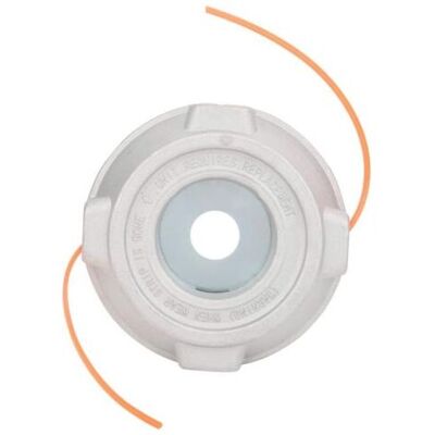 SCORPIO Testina Universale Per Decespugliatore, Testina Per Tagliabordi In Alluminio Argentato Da 135 Mm / 5,3 Pollici SCORPIO Testina Universale Per Decespugliatore, Testina Per Tagliabordi In Alluminio Argentato Da 135 Mm / 5,3 Pollici