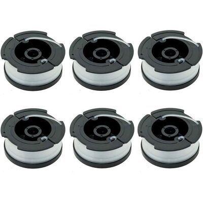 OEM Bobina Di Filo Di Nylon Per Decespugliatore - Black & Decker - A6481 A6485 - Confezione Da 6 - 10 M - Ricambio Per Decespugliatori OEM Bobina Di Filo Di Nylon Per Decespugliatore - Black & Decker - A6481 A6485 - Confezione Da 6 - 10 M - Ricambio Per Decespugliatori
