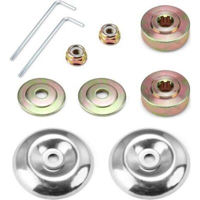 ABYSSE Ricambi Per Decespugliatore, Set Di Accessori Per Tosaerba Da 10 Pezzi Con Piastra Di Pressione E Copertura Protettiva, Ricambio Per Decespugliatore Per Tosaerba ABYSSE Ricambi Per Decespugliatore, Set Di Accessori Per Tosaerba Da 10 Pezzi Con Piastra Di Pressione E Copertura Protettiva, Ricambio Per Decespugliatore Per Tosaerba