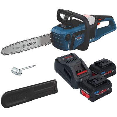 Bosch Gke18v-40 Motosega Professionale A Batteria 18 V 40 Cm Senza Spazzole + 1x Batteria Procore 8,0 Ah + Caricabatterie Bosch Gke18v-40 Motosega Professionale A Batteria 18 V 40 Cm Senza Spazzole + 1x Batteria Procore 8,0 Ah + Caricabatterie