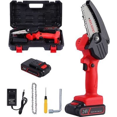 ABYSSE Forbici Da Giardino Elettriche, Con Caricabatterie E 1 Batteria Da 24 V, 10,16 Cm ABYSSE Forbici Da Giardino Elettriche, Con Caricabatterie E 1 Batteria Da 24 V, 10,16 Cm