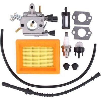 URSUS Kit Carburatore Da 11 Pezzi Con Filtro Aria E Tubo Carburante Per Modelli Stihl Fr450 Fs400 Fs450 Fs480 Sp400 Sp450 Zama C1q-s34h 41281200651 URSUS Kit Carburatore Da 11 Pezzi Con Filtro Aria E Tubo Carburante Per Modelli Stihl Fr450 Fs400 Fs450 Fs480 Sp400 Sp450 Zama C1q-s34h 41281200651