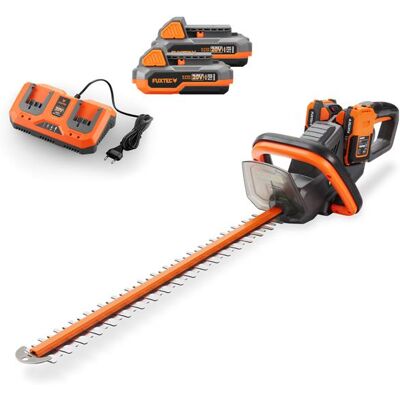 FUXTEC Tagliasiepi A Batteria 40v Fx-e2hsset Tagliaiepi Elettrico Con Lunghezza Di Taglio Di 61 Cm Spessore Di Taglio Di 26 Mm 2 Batterie Impugnatura Girevole FUXTEC Tagliasiepi A Batteria 40v Fx-e2hsset Tagliaiepi Elettrico Con Lunghezza Di Taglio Di 61 Cm Spessore Di Taglio Di 26 Mm 2 Batterie Impugnatura Girevole