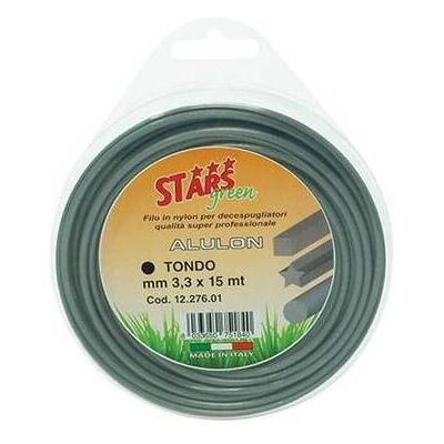 STARS Filo Per Decespugliatore Tondo Alulon Mm 3,3 - Mt 15 - 1 Pz STARS Filo Per Decespugliatore Tondo Alulon Mm 3,3 - Mt 15 - 1 Pz