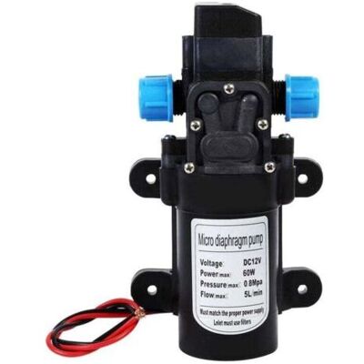 ABYSSE Pompa Autoadescante 12v, 60w, 5 L/min, Pompa Dell'acqua A Pressione Con Pressostato, Pompa A Membrana Autoadescante Per Camper, Pompa Dell'acqua Ad Alta Pressione, Pompa Dell'acqua A Pressione ABYSSE Pompa Autoadescante 12v, 60w, 5 L/min, Pompa Dell'acqua A Pressione Con Pressostato, Pompa A Membrana Autoadescante Per Camper, Pompa Dell'acqua Ad Alta Pressione, Pompa Dell'acqua A Pressione