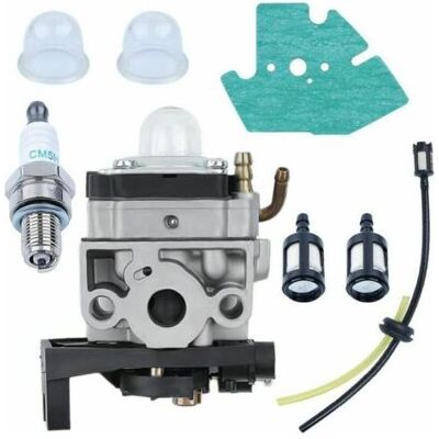 SCORPIO Carburatore Per Motori Di Decespugliatori Honda Gx25, Gx35, Gx 25 35, Hht35 E Hht35s Fg110, Comprensivo Di Tubo Flessibile, Guarnizione, Candela E Kit Filtro Carburante. Questo Kit Di Ricambi Include SCORPIO Carburatore Per Motori Di Decespugliatori Honda Gx25, Gx35, Gx 25 35, Hht35 E Hht35s Fg110, Comprensivo Di Tubo Flessibile, Guarnizione, Candela E Kit Filtro Carburante. Questo Kit Di Ricambi Include