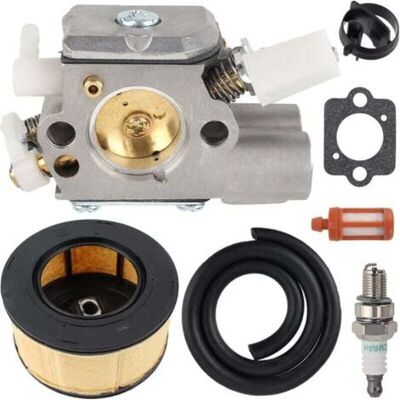 ABYSSE Carburatore, Filtro Dell'aria, Filtro Del Carburante, Tubo Del Carburante, Set Di Candele. Compatibile Con Stihl Ms251 E Ms251c. ABYSSE Carburatore, Filtro Dell'aria, Filtro Del Carburante, Tubo Del Carburante, Set Di Candele. Compatibile Con Stihl Ms251 E Ms251c.
