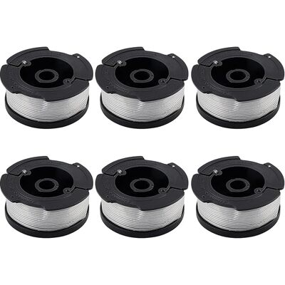 OEM Confezione Da 6 Bobine Di Filo Per Decespugliatore A6481 A6485 Per Black & Decker Stc1820cm Stc1820pc Stc1820epc Stc1840epc St5530 St1823 Glc1823l20 (confezione Da 6) OEM Confezione Da 6 Bobine Di Filo Per Decespugliatore A6481 A6485 Per Black & Decker Stc1820cm Stc1820pc Stc1820epc Stc1840epc St5530 St1823 Glc1823l20 (confezione Da 6)