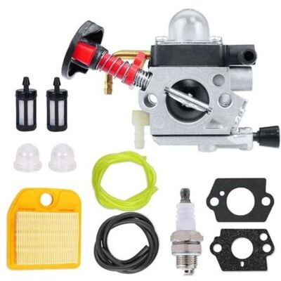 SCORPIO 4237 120 0621 Carburatore Per Tagliasiepi Stihl Tipo Hs82, Hs87, Hs82r, Hs82rc, Hs82r, Hs82t, Hs87r, Hs87t, Hs87t, Inclusi Filtro Dell'aria E Candela SCORPIO 4237 120 0621 Carburatore Per Tagliasiepi Stihl Tipo Hs82, Hs87, Hs82r, Hs82rc, Hs82r, Hs82t, Hs87r, Hs87t, Hs87t, Inclusi Filtro Dell'aria E Candela
