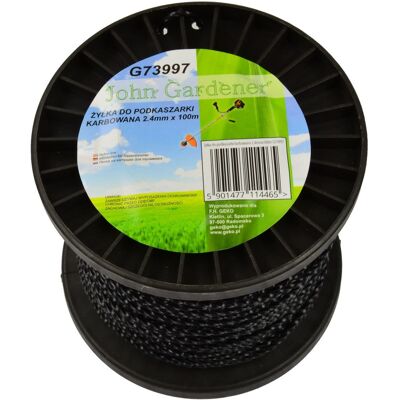IMPORT Filo Per Decespugliatore Ondulato 2,4 Mm X 100 M (24) IMPORT Filo Per Decespugliatore Ondulato 2,4 Mm X 100 M (24)