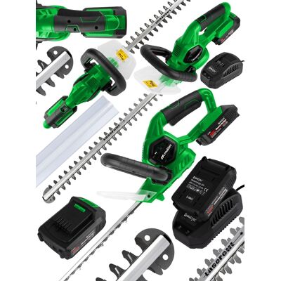 Maltec - 20V - 58 cm - senza fili - Tagliasiepi Maltec - 20V - 58 cm - senza fili - Tagliasiepi