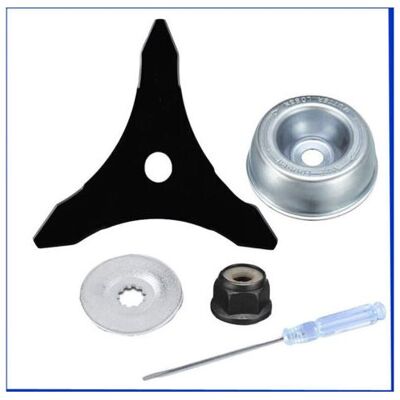 SCORPIO Lama Per Decespugliatore A 3 Denti – In Acciaio Al Carbonio – Per Tagliare Rovi E Cespugli – Compatibile Con Husqvarna E Stihl SCORPIO Lama Per Decespugliatore A 3 Denti – In Acciaio Al Carbonio – Per Tagliare Rovi E Cespugli – Compatibile Con Husqvarna E Stihl