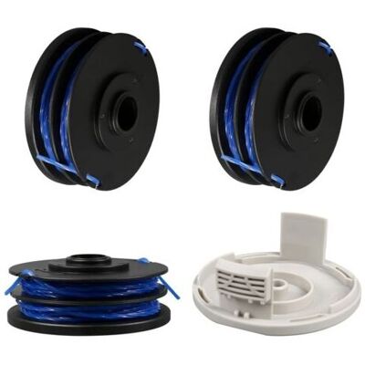 SCORPIO Bobina Di Ricambio Ryobi Rac123 5132002671 - Compatibile Con Rlt4027, Rlt4125, Rlt5027, Rlt6030, Rlt5127, Rlt6130 (2 Bobine) SCORPIO Bobina Di Ricambio Ryobi Rac123 5132002671 - Compatibile Con Rlt4027, Rlt4125, Rlt5027, Rlt6030, Rlt5127, Rlt6130 (2 Bobine)