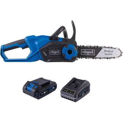 Scheppach Set Motosega Batteria 20v Litio 2.0ah Lama 254mm C-cs254-x Scheppach Set Motosega Batteria 20v Litio 2.0ah Lama 254mm C-cs254-x