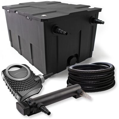 Set Filtro Stagno SunSun - 60000L, UV 24W, Pompa 70W, Tubo 25m Set Filtro Stagno SunSun - 60000L, UV 24W, Pompa 70W, Tubo 25m