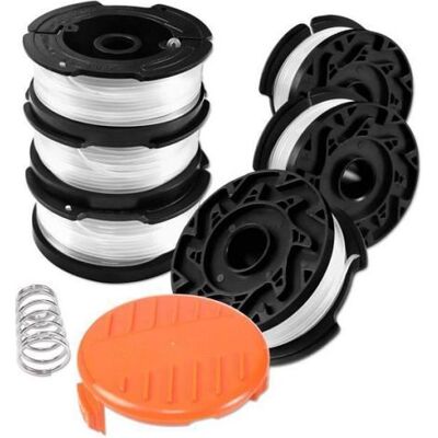 OEM Bobina Di Filo Per Decespugliatori Black & Decker, 6 Bobine Di Filo Per Tagliabordi OEM Bobina Di Filo Per Decespugliatori Black & Decker, 6 Bobine Di Filo Per Tagliabordi
