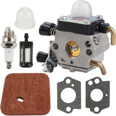 OEM Kit Di Riparazione Carburatore Compatibile Per Tagliasiepi Stihl Hs45, Decespugliatori Fs38, Fc55, Fs310 – Kit Di Ricambi Per Stihl Fs45c, Fs45l, Fs55c, Fs55t, Fc55, Km55r, Hl45 OEM Kit Di Riparazione Carburatore Compatibile Per Tagliasiepi Stihl Hs45, Decespugliatori Fs38, Fc55, Fs310 – Kit Di Ricambi Per Stihl Fs45c, Fs45l, Fs55c, Fs55t, Fc55, Km55r, Hl45