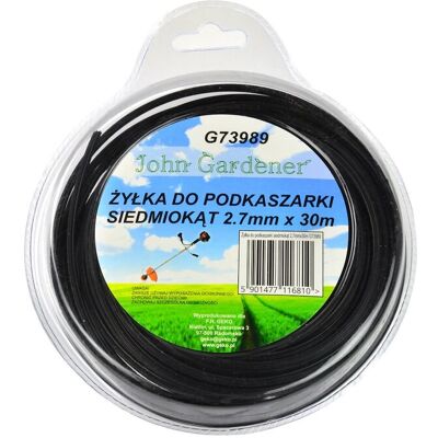IMPORT Filo Per Decespugliatore Eptagonale 2,7 Mm X 30 M (10/40) IMPORT Filo Per Decespugliatore Eptagonale 2,7 Mm X 30 M (10/40)