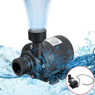 BRAST Pompa Sommergibile Ad Alte Prestazioni Ymyny, Silenziosa, 12 V Cc, 5 M, 800 L/h, Motore Brushless A 4 Punti Con Ugello Cc, Cavo Da 50 Cm. BRAST Pompa Sommergibile Ad Alte Prestazioni Ymyny, Silenziosa, 12 V Cc, 5 M, 800 L/h, Motore Brushless A 4 Punti Con Ugello Cc, Cavo Da 50 Cm.
