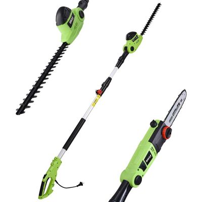 BAKAJI - Tagliasiepi Potatore Telescopico Elettrico 700w Motosega Tagliabordi Tosa Siepi BAKAJI - Tagliasiepi Potatore Telescopico Elettrico 700w Motosega Tagliabordi Tosa Siepi