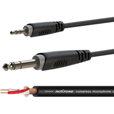OEM Cavo Audio Jack Stereo Da 3,5 Mm / Jack Stereo Da 6,3 Mm, 1,5 M, Roxtone Sacc280l1.5 OEM Cavo Audio Jack Stereo Da 3,5 Mm / Jack Stereo Da 6,3 Mm, 1,5 M, Roxtone Sacc280l1.5
