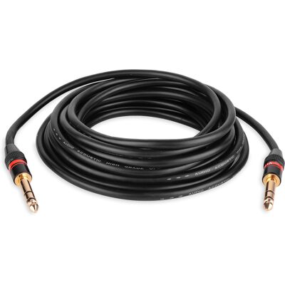 OEM Cavo Stereo Jack 6.3 - Cavo Stereo Jack 6.3 Vitalco - Cavo Stereo Jack 6.3 Premium Vitalco 1.0 M (mk63) OEM Cavo Stereo Jack 6.3 - Cavo Stereo Jack 6.3 Vitalco - Cavo Stereo Jack 6.3 Premium Vitalco 1.0 M (mk63)