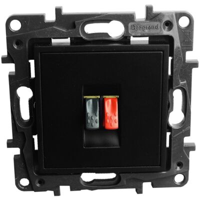 OEM Presa Per Altoparlante Singolo, Terminale Audio Stereo, Nero OEM Presa Per Altoparlante Singolo, Terminale Audio Stereo, Nero