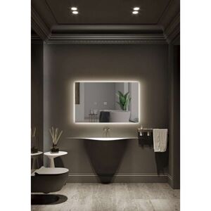 Specchio LED rotondo Oporto 100cm - Bagno, Moderno, Minimalista Specchio LED rotondo Oporto 100cm - Bagno, Moderno, Minimalista