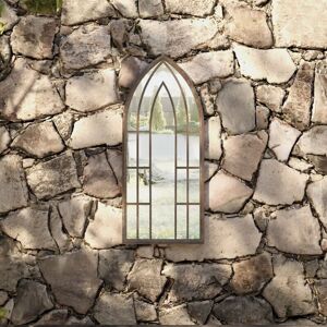 Specchio da Giardino vidaXL Ferro 70x30cm - Decorazione esterna Specchio da Giardino vidaXL Ferro 70x30cm - Decorazione esterna