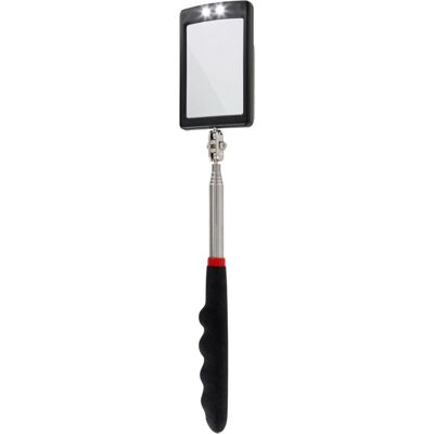DPZO Specchio Telescopico A Led Ultrasottile – Batteria Inclusa – Visione Nitidissima – Estensibile Fino A 88 Cm – Doppio Snodo Sferico – Impugnatura Antiscivolo DPZO Specchio Telescopico A Led Ultrasottile – Batteria Inclusa – Visione Nitidissima – Estensibile Fino A 88 Cm – Doppio Snodo Sferico – Impugnatura Antiscivolo