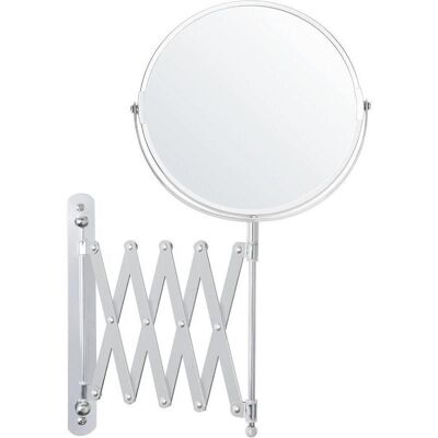 ENLENK Specchio Ingranditore Da Parete Estensibile E Girevole A 360° - Ingrandimento X3 - 22 X 21,7 Cm - Specchio Da Bagno A Doppia Faccia In Acciaio Inox Per Trucco E Rasatura ENLENK Specchio Ingranditore Da Parete Estensibile E Girevole A 360° - Ingrandimento X3 - 22 X 21,7 Cm - Specchio Da Bagno A Doppia Faccia In Acciaio Inox Per Trucco E Rasatura