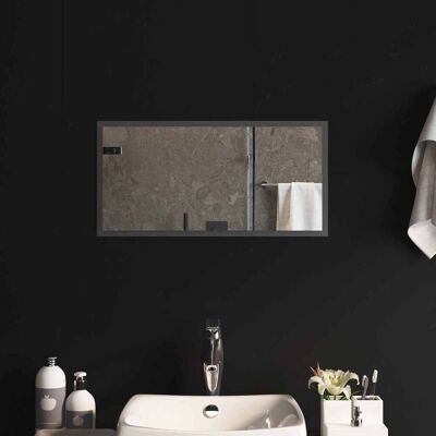 VIDAXL Specchio Da Bagno Led Trasparente 60 X 30 Cm Vetro Temperato VIDAXL Specchio Da Bagno Led Trasparente 60 X 30 Cm Vetro Temperato