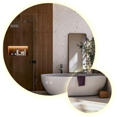 REA Specchio R-8040 Led Transparent REA Specchio R-8040 Led Transparent